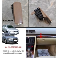 GCP German Car Parts A4 B6 B7 Torpido Kapağı Mandalı Bej Renk - A4 Torpido Kapağı Açma Mandalı