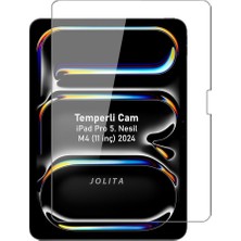 Ahes iPad Pro 11 Inç M4 Temperli Ekran Koruyucu Kırılmaz Cam 5. Nesil 2024 A2836 A2837 A3006