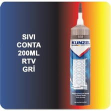 Ahes Sıvı Conta Gri 200 ml