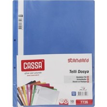Ahes Standard Mavi Telli Dosya (10'lu)