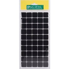 Ahes Altı Yapışkanlı Zemin Koruyucu Ses Kesici Keçe Felt 20X20 mm Siyah