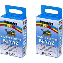 Ahes Tozsuz Beyaz Tebeşir, 10'lu, 2 Kutu