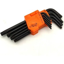 Ahes 9 Parça Torx Uçlu Uzun Alyan Takımı