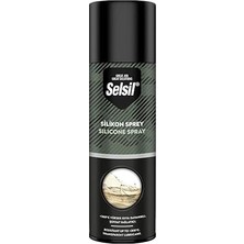 Ahes Silikon Sprey 500 ml Şeffaf Yağlayıcı Su Itici ve Ses Önleyici Bakım Spreyi 1 Adet