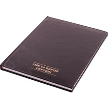 Ahes ve Rapor Defteri Suni Deri 100 Yaprak 21X30