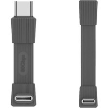 Ahes Usb-C To Usb-C 42MM Kısa Kablo, 240W Pd3.1 Hızlı Şarj, 80GBPS Veri Aktarımı, 8k 60Hz Görüntü Desteği, Thunderbolt Uyumlu, Usb4, Laptop Tablet Telefon Için Ultra Kısa Adaptör Kablo Otgb