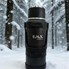 Ahes Stormthermo 5 Litre Paslanmaz Çelik Termos, Siyah, 72 Saat Sıcak & Soğuk