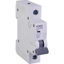 Ahes 4VTB-1B20 Otomatik Sigorta 4,5ka B Tipi 1 Kutup 20A