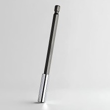 Ahes mm 1/4 Manyetik Uçlu Uzatma Aparatı Ucu Matkap Uzun Bits Bit Tutucu Vidalama El Aleti Çubuğu