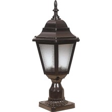 Ahes 68206 Bahçe Set Üstü Aydınlatma, 60 W, Siyah
