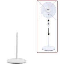 Ahes Vantilatör Ayağı Teleskopik Borulu Simit Ayak Fan Pervane Ayağı 38X70CM Üniversal Tüm Markalar