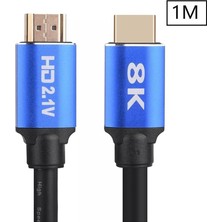 Ahes 5093 8k Ultra Hd 2.1V 48GBPS Altın Kaplama HDMI Kablo UHD 1 Metre