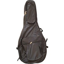 Ahes - Akustik Gitar Softcase Gitar Kılıfı - Gigbag Gitar Taşıma Çantası - Süngerli Şifreli