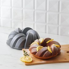 Ahes Cake Pro Örgü Döküm Kek Kalıbı Antrasit 26 cm