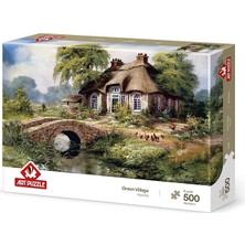 Ahes Puzzle Yeşil Köy 500 Parça Puzzle