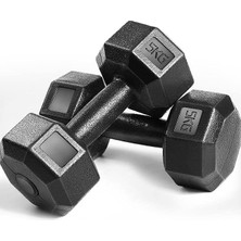 Ahes 5 kg x 2 Adet 10 kg Dambıl Seti, Dumbell Set Dumbell 2x5 kg
