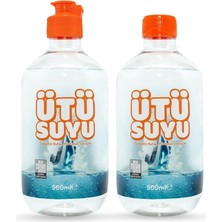 Ahes Kolay ve Hızlı Ütüleme 2 Adet 500 ml - Ütü, Buhar Kazanlı Ütü ve Kırışık Giderici Ütüler Için