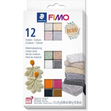 Ahes Fımo 8013 C12-5 Set Modelleme Kili Fımo Effect Boho Renkler