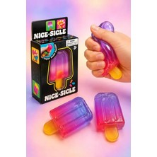 Ahes Dondurma Squishy Sıkılabilir Fidget Oyuncak, 1 Adet (8.5X6X4 Cm)
