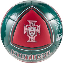 Ahes Fpf Culture Ball Mini Unisex Yetişkin Top, Club Red-Green Lagoon, Mını