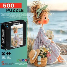 Ahes Parça Puzzle Denize Karşı Bir Kitap #6508