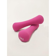 Ahes Neopren Dambıl 2X1KG Pembe