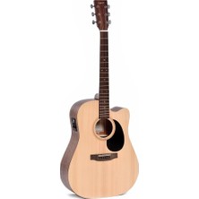Ahes Dreadnought Elektro-Akustik