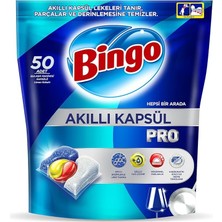 Ahes Akıllı Kapsül Pro Bulaşık Makinesi Deterjanı Tableti 50'li