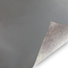 Ahes Yapışkanlı Suni Deri 45X100 cm 8 Renk Seçenekli Folyo Değil (Gri)