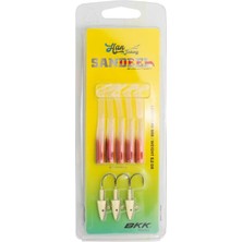 Han Fishing Hanfish Sandeel 80MM 8cm 5.2gr Lrf Silikon Yem Seti (3+5) SL812 Chinu Bait
