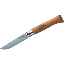 Ahes Kayın Saplı Karbon Çelik Çakı, Unisex, Kahverengi, Nr.10