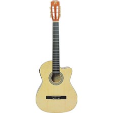 Ahes LCG209CEQ Klasik Gitar 4 Band Eq