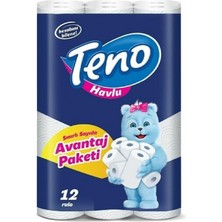 Ahes Havlu Avantaj Paketi 12 Adet