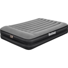 Ahes 67403 Çift Kişilik 2 Katlı Pompalı Şişirilebilir Yatak 220V Yatak, Unisex, Tek Beden