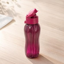 Ahes Kapaklı Spor Matara 750 Ml, Günlük Kullanım Için Taşınabilir Su Şişesi, Renk Seçenekli (Mor)