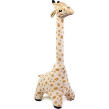 Ahes Oyuncak 100 cm Peluş Zürafa - Büyük Boy Zürafa Oyuncak - Yumuşak Dev Peluş Hayvan Oyuncak -Sarılmalık Peluş (Kahverengi)