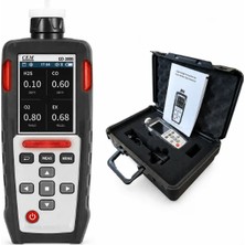Cem GD-3806 Pompalı 4'lü Gaz Ölçüm Cihazı | O₂, Co, H₂s, Lel