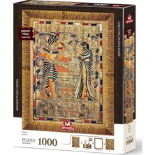 Ahes Puzzle Papirüs 1000 Parça Çerçeveli Puzzle