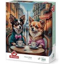 Ahes Puzzle Pati Şıklığı 260 Parça Puzzle