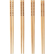 Ahes Ikea Trebent Yıkanabilir Bambu Chopstick Japon Çin Yemek Çubuğu