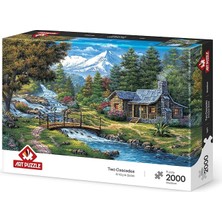 Ahes Puzzle Iki Küçük Şelale 2000 Parça Puzzle