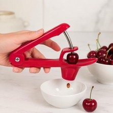 Ahes Çıkarıcı, Zeytin ve Vişne Için Manuel Çekirdek Ayırma Aparatı, Metal Itici Mekanizmalı