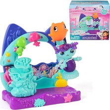 Ahes Dollhouse Playset Film Akvaryum Balkon