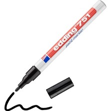 Ahes 751 Boya Kalemi - Siyah - 1 Kalem - Yuvarlak Uç 1-2 mm