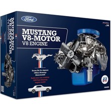 Ahes Mustang V8 Motor: Kendi 1965 Mustang Motor Modelinizi Oluşturun.