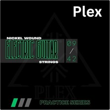 Ahes Elektro Gitar Teli, Practice Series, Nickel Wound, Light Gauge 09-42, 6 Telli Elektrik Gitarlar Için