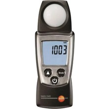 Testo 540 Luxmetre Işık Seviyesi Ölçer