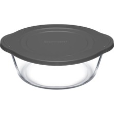 Ahes Kapaklı Tenceler 76 cc T A Borcam By Paşabahçe Kapak Plastik Gri Kapak Plastık Grı 1