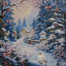 Ahes Yapışan Boncuk Mozaik Tablo 40 * 50 cm S19