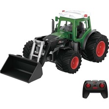 Ahes 2.4ghz Uzaktan Kumandalı 1:24 Ölçek Şarjlı Rc Traktör Forklift Aparatlı - Oyuncak Kepçe Traktör (Kepçe Aparatlı)